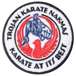 Trojan Karate badge